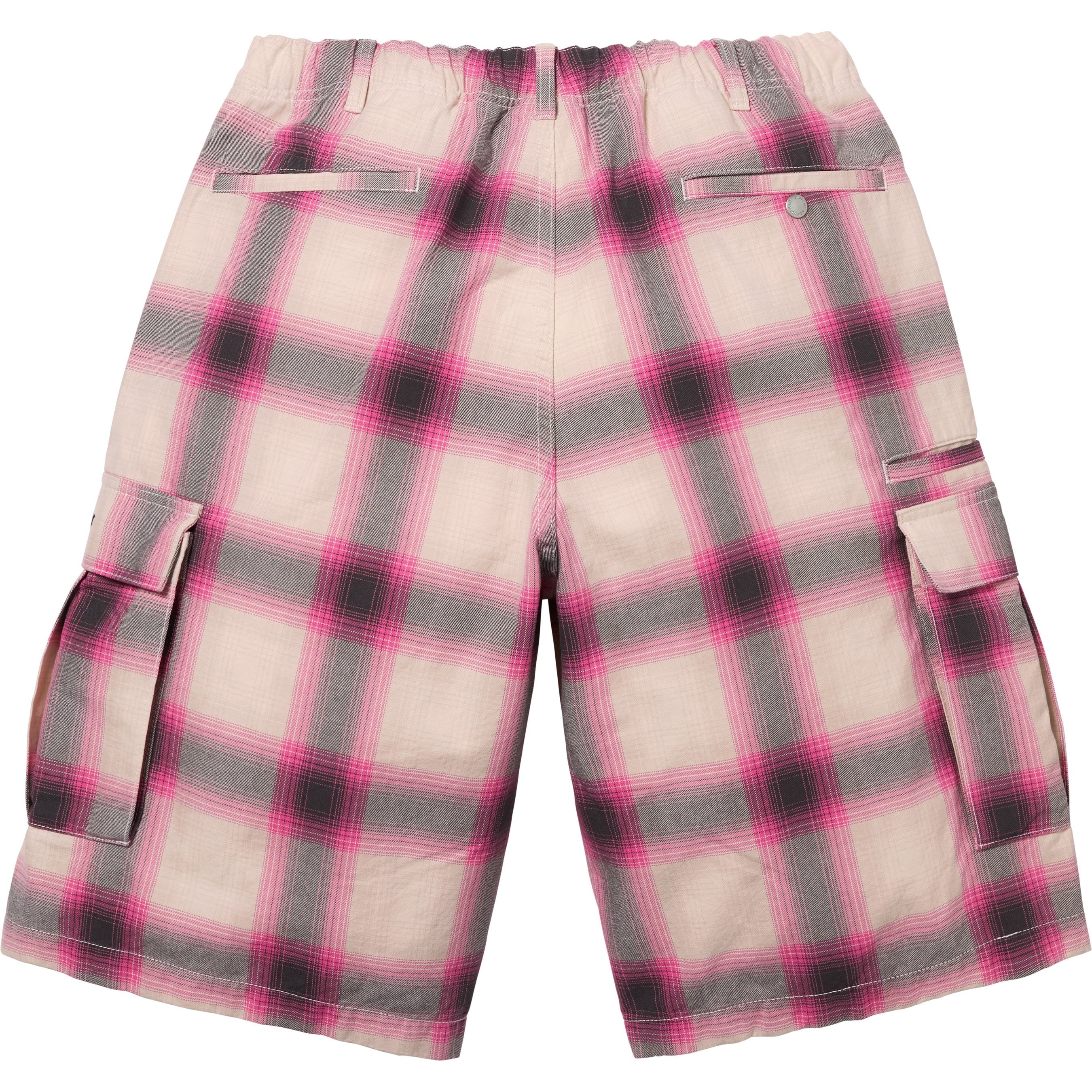 Shadow Plaid Cargo Short view 6